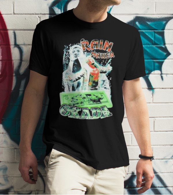 Rainmaker Kazuchika Okada Silvamore Dollar Bill T-Shirt