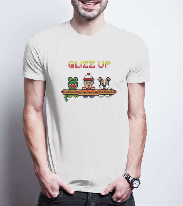 Sir Yacht Glizz Up Pixel Art Boat Adventure T-Shirt