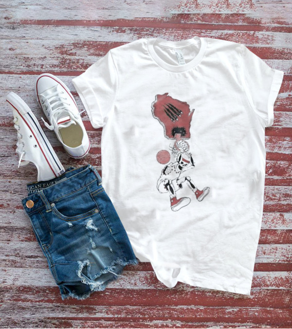 W Skeleton Dunk Wisconsin T-Shirt