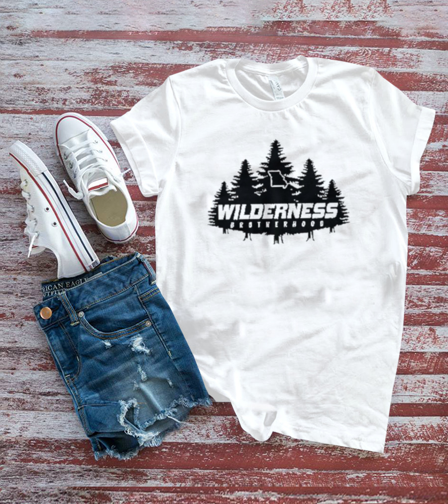 Wilderness Brotherhood Forest Missouri Trees T-Shirt