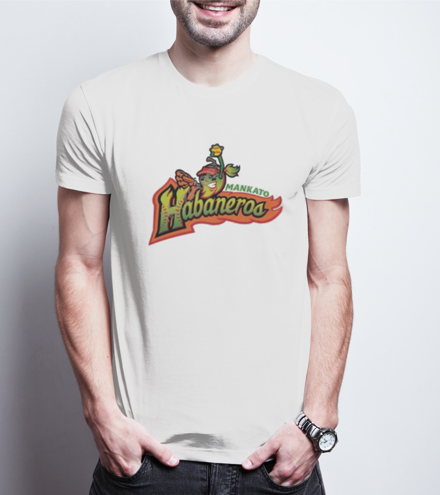 Mankato Habaneros Spicy Flaming Pepper T-Shirt