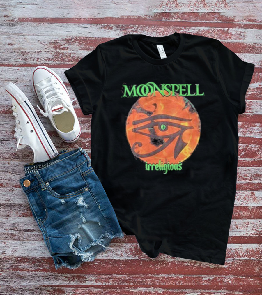 Moonspell Irreligious Eye Of Horus Emblem T-Shirt