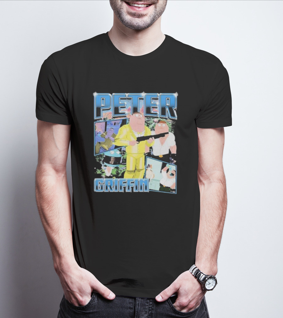 Peter Griffin Family Guy Character Highlights T-Shirt