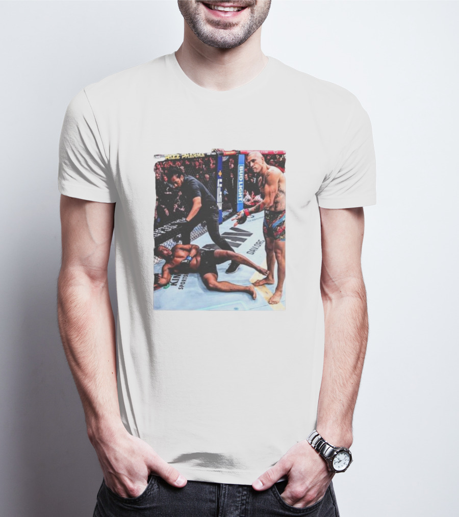 Alex Pereira Cosplay Khabane Lame It’s Too Easy UFC Arena Scene T-Shirt
