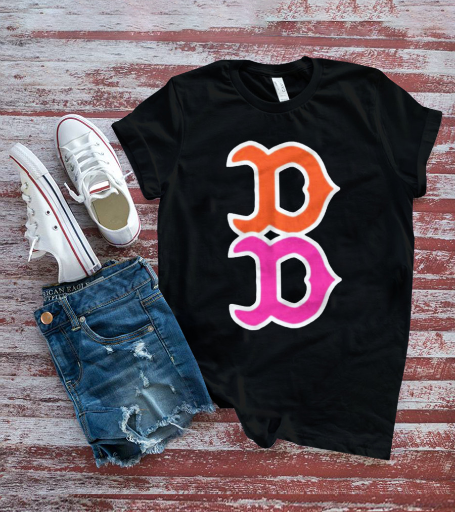 Boston Red Sox Double D Dunkin’ Colors T-Shirt