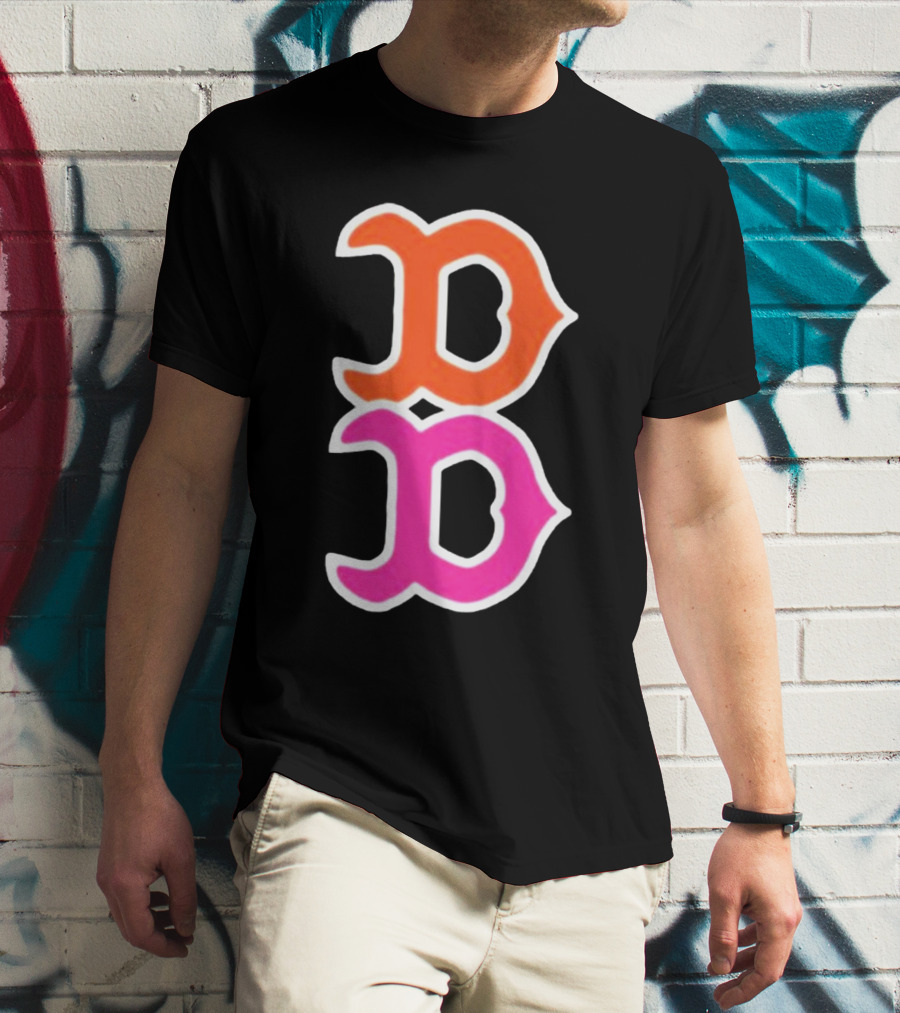 Boston Red Sox Double D Dunkin’ Colors T-Shirt