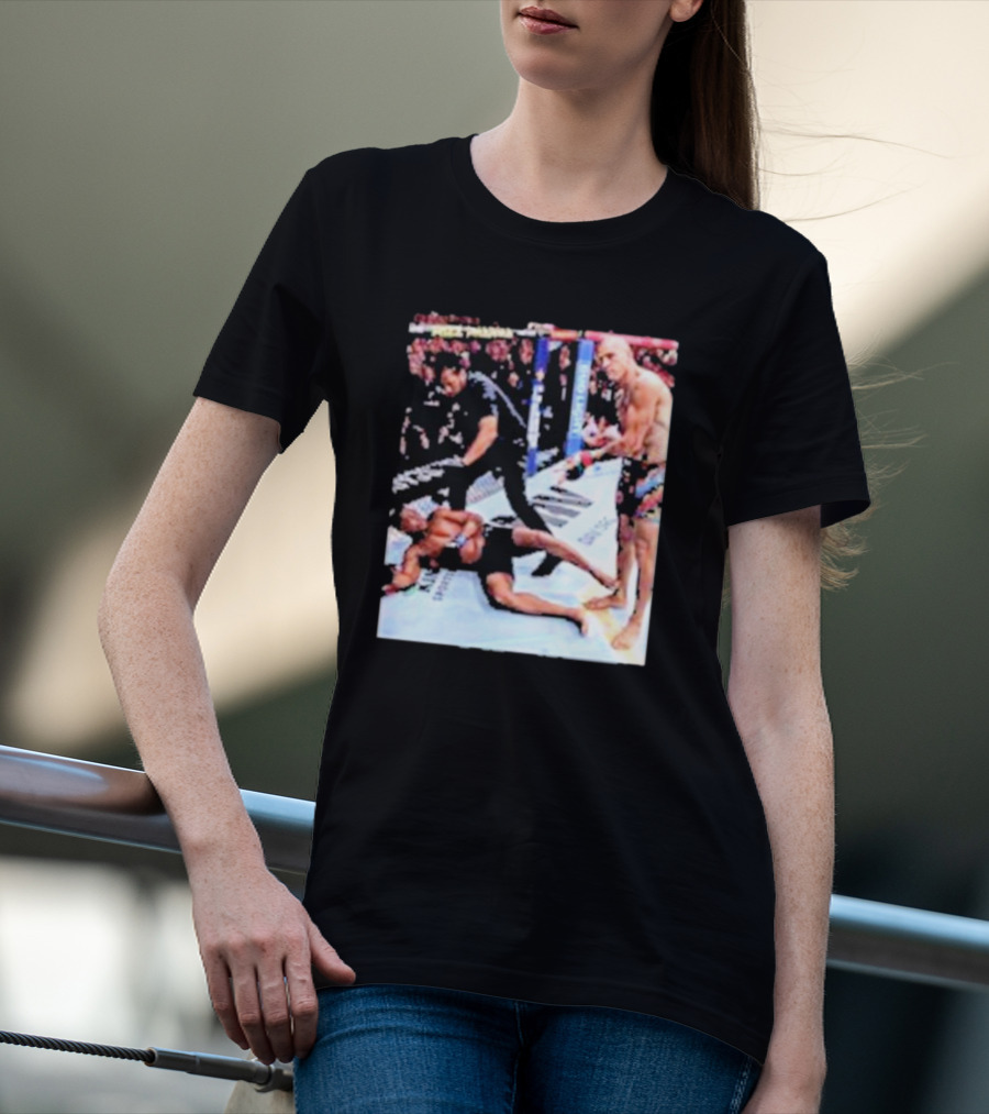 Alex Pereira MMA Victory Over Jamahal Hill In Octagon Showdown T-Shirt