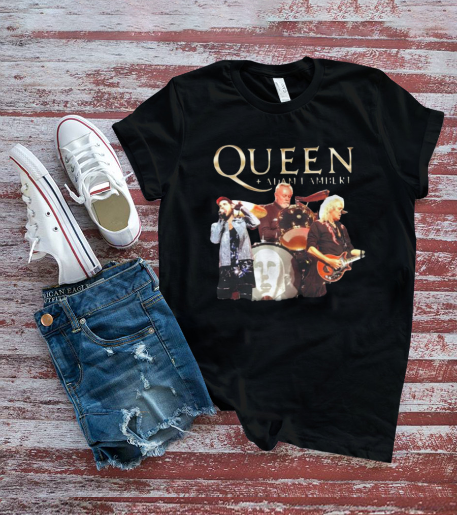 Queen + Adam Lambert Live Performance Collaboration T-Shirt