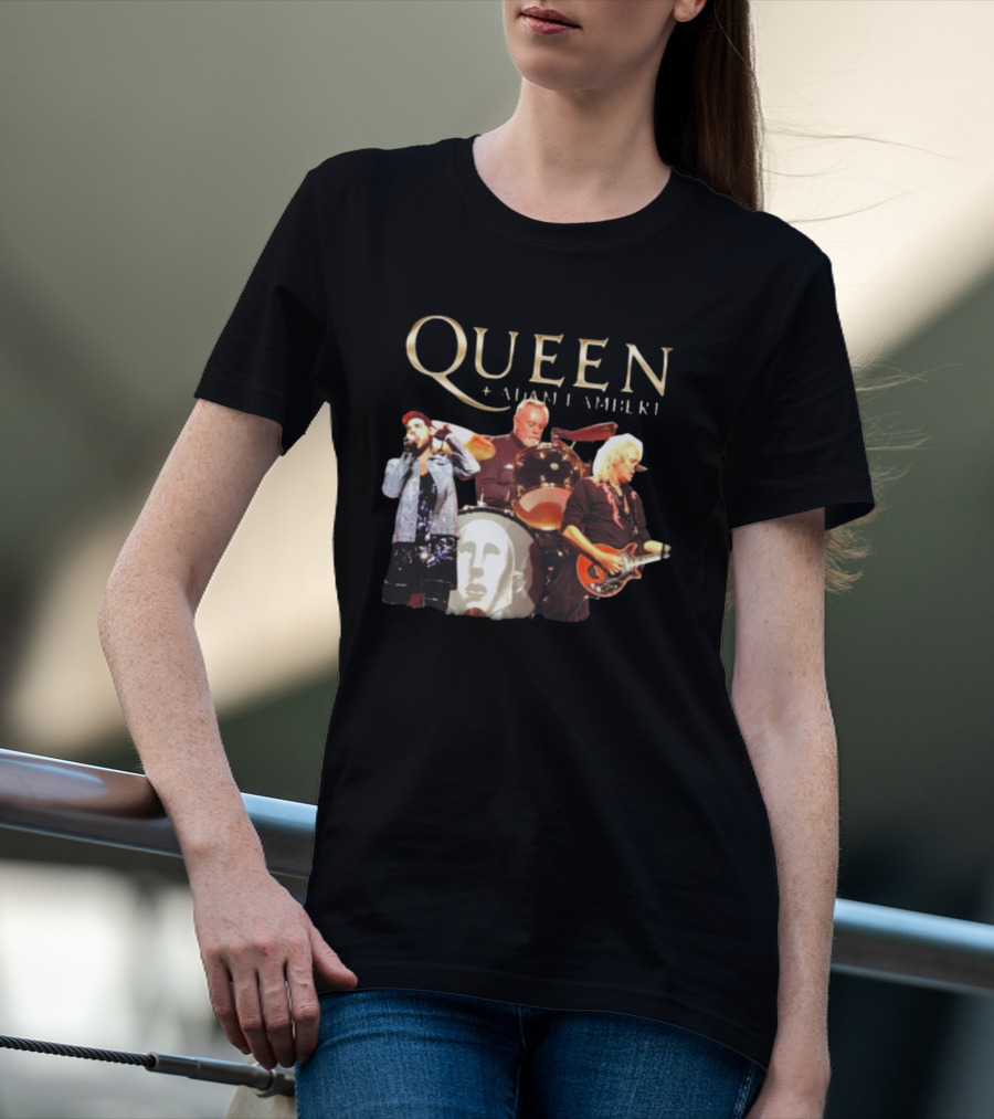 Queen + Adam Lambert Live Performance Collaboration T-Shirt