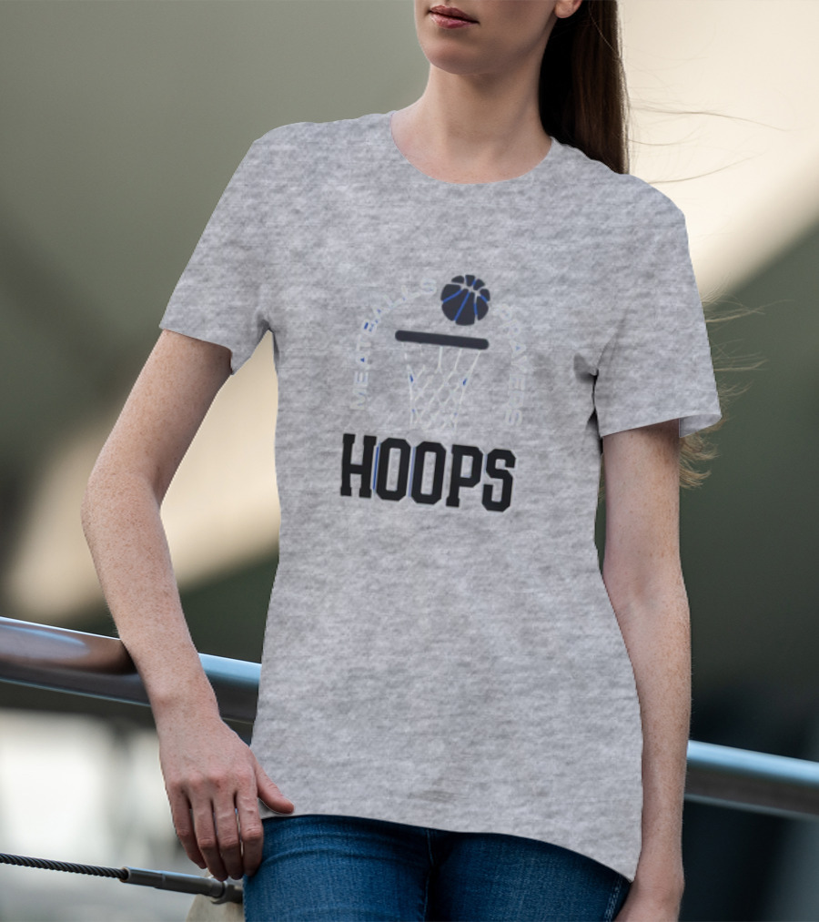 Meatballs Prayers Hoops Basketball Theme Association T-Shirt