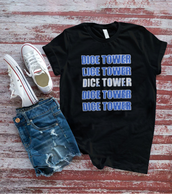 Dice Tower Repeat Dice Tower Dice Tower Dice Tower Dice Tower T-Shirt