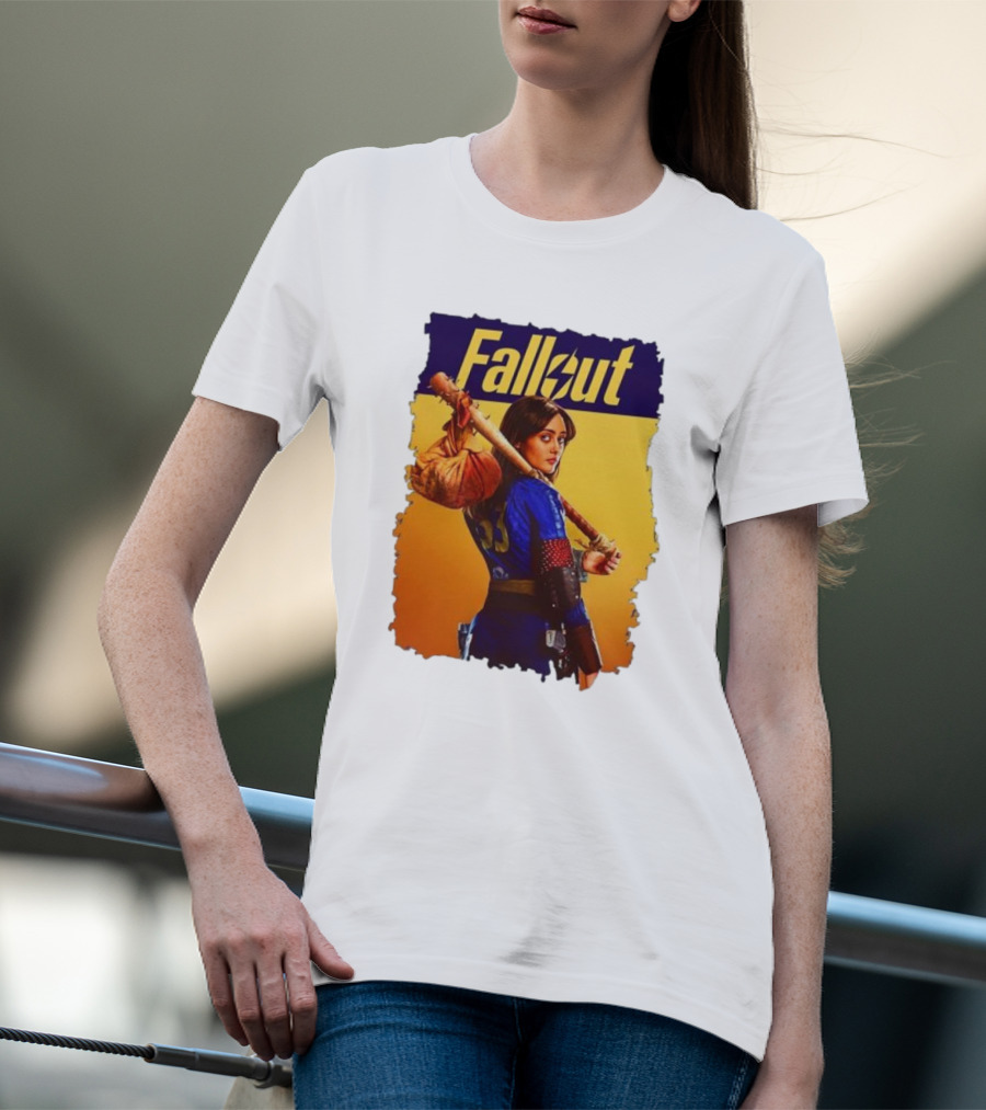 Fallout Lucy Vault Girl Retro Art 33 T-Shirt