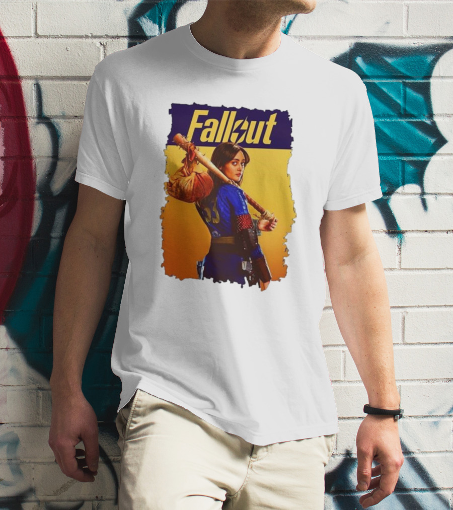 Fallout Lucy Vault Girl Retro Art 33 T-Shirt