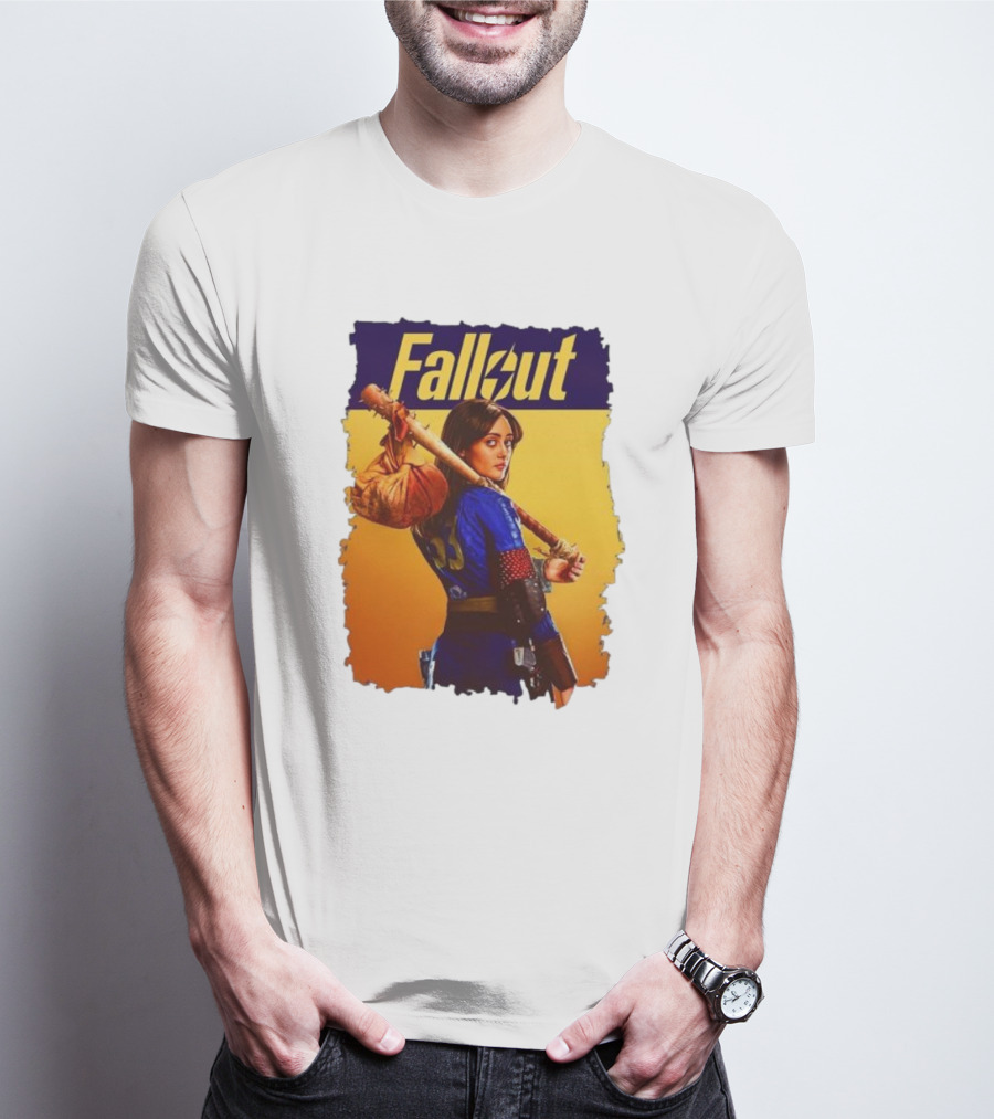 Fallout Lucy Vault Girl Retro Art 33 T-Shirt