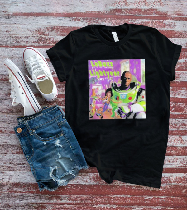 LeBuzz Lightyear Lebron James Toy Story Crossover T-Shirt