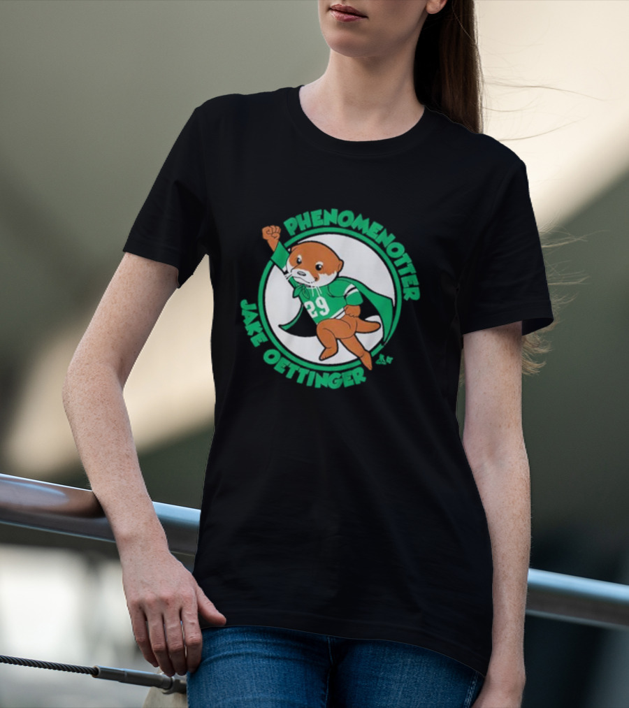 Jake Oettinger Phenomenal Otter 29 Superhero T-Shirt