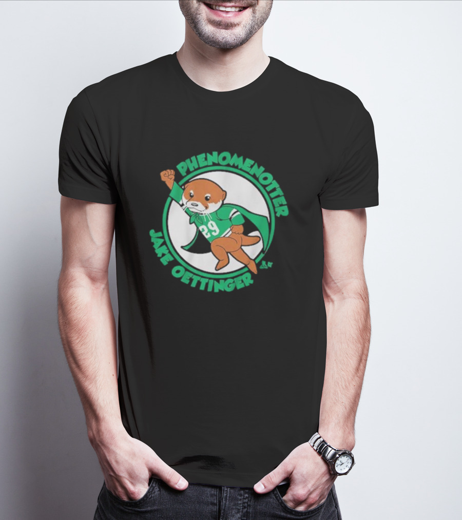 Jake Oettinger Phenomenal Otter 29 Superhero T-Shirt