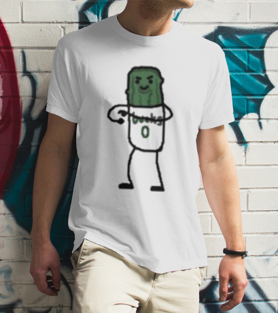 Damian Lillard Pickle Figure With Number 0 T-Shirt