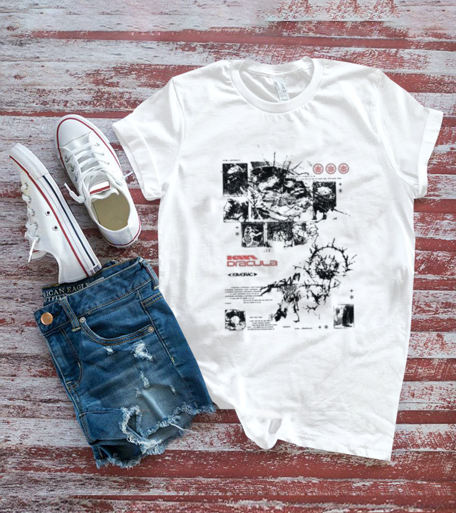 Kim Dracula Comic Style Graphics KIMOFACI T-Shirt