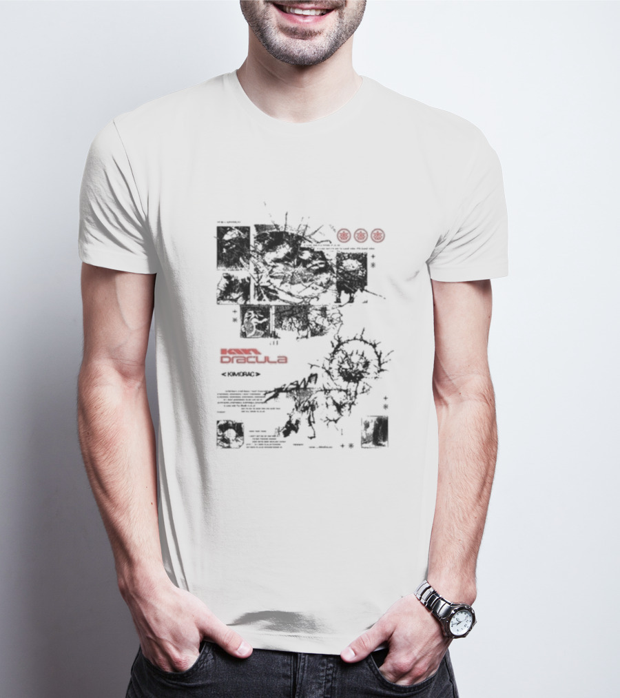 Kim Dracula Comic Style Graphics KIMOFACI T-Shirt