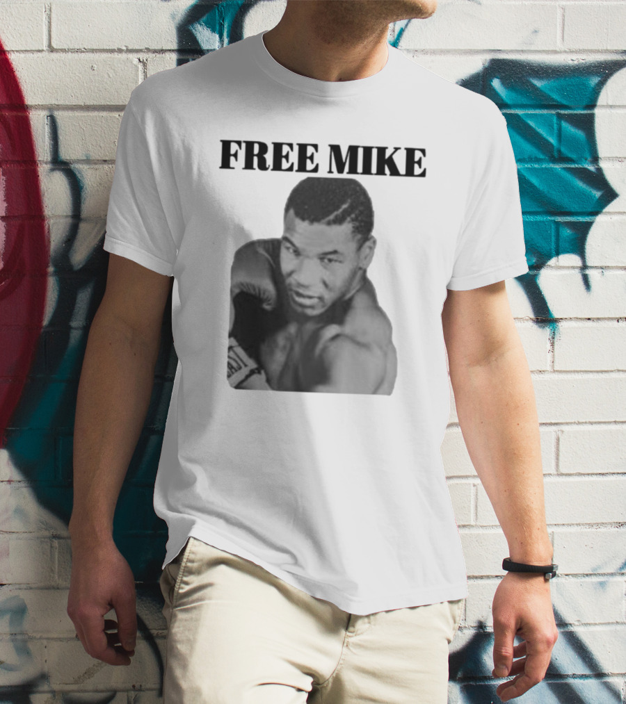 Free Mike Tyson Boxing Legend Image T-Shirt