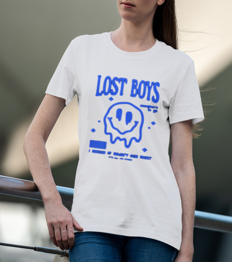 Lost Boys Nowhere To Go Barcode I Swear It Wasn't Our Fault T-Shirt
