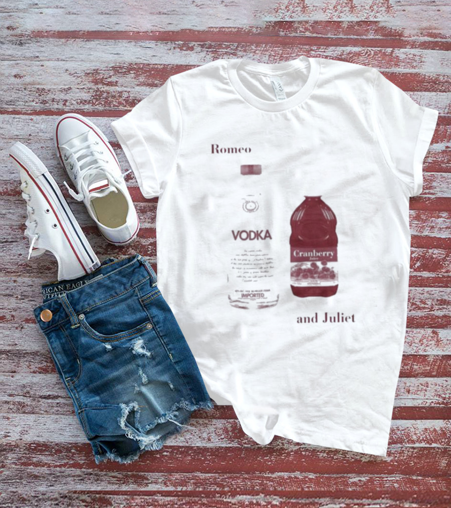 Romeo Vodka And Juliet Cranberry T-Shirt