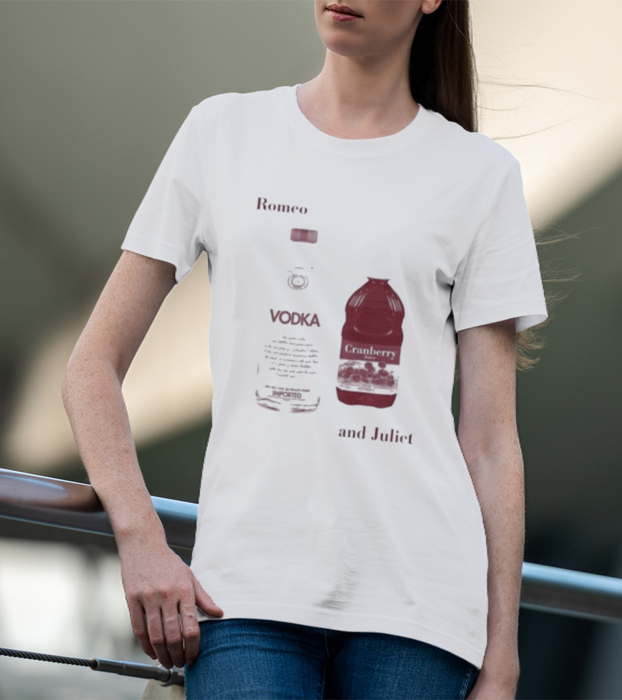 Romeo Vodka And Juliet Cranberry T-Shirt