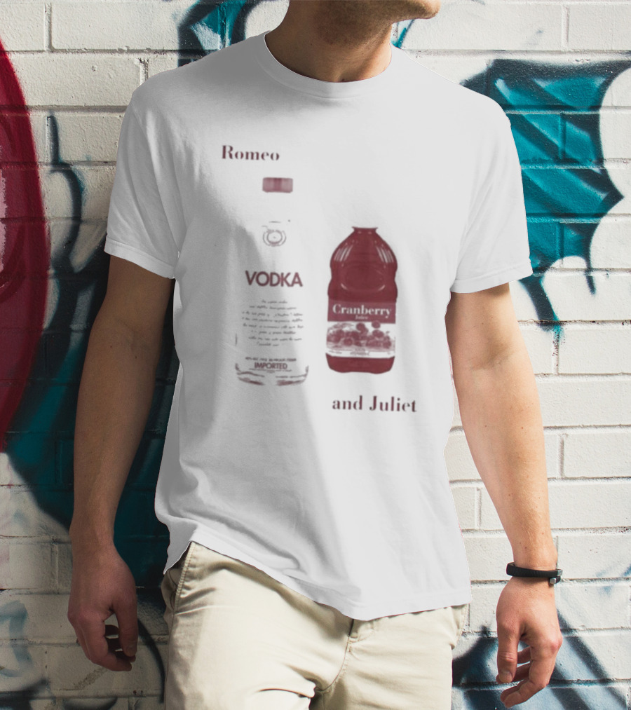 Romeo Vodka And Juliet Cranberry T-Shirt