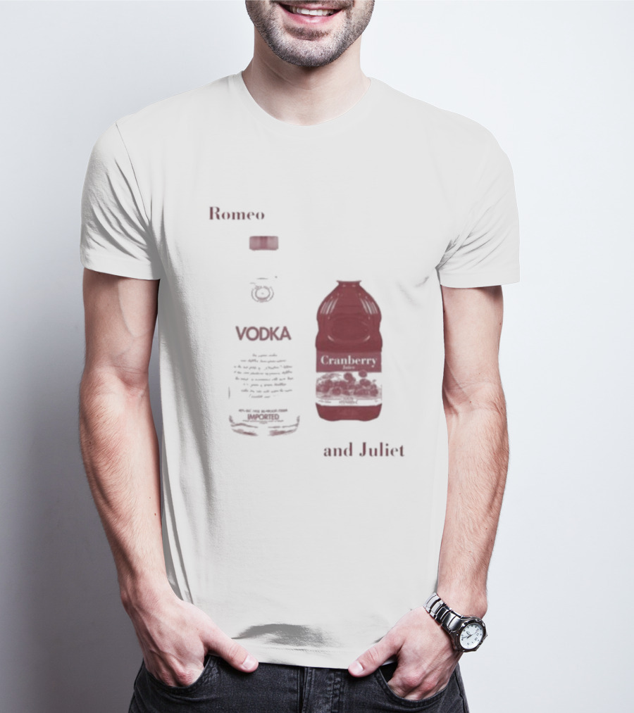 Romeo Vodka And Juliet Cranberry T-Shirt