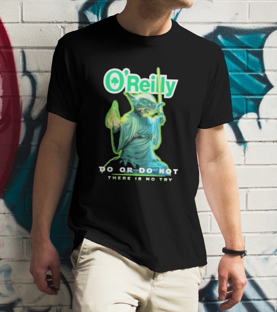 O'Reilly Yoda Star Wars Do Or Do Not There Is No Try T-Shirt