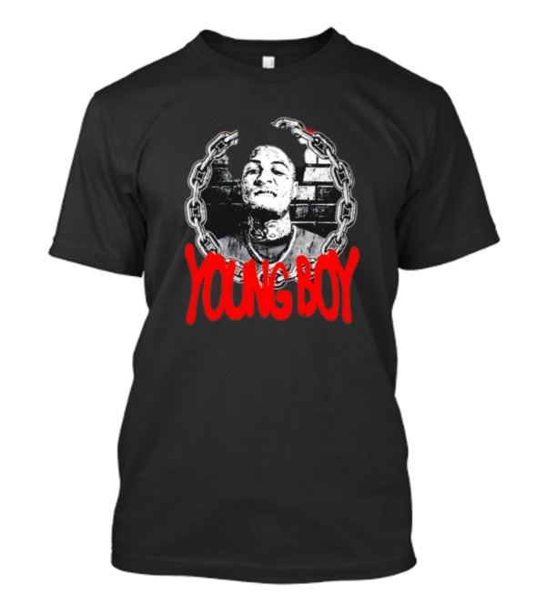Never Broke Again Young Boy Chain T-Shirt