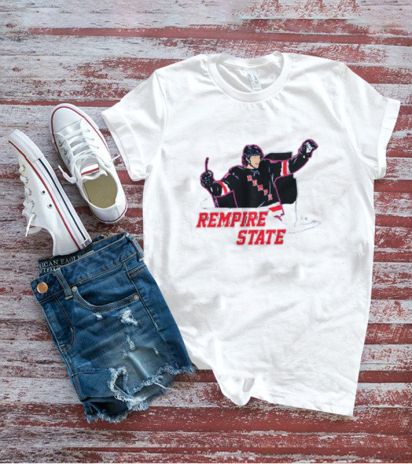 Rempire State Hockey Player Celebration Matt Rempe T-Shirt