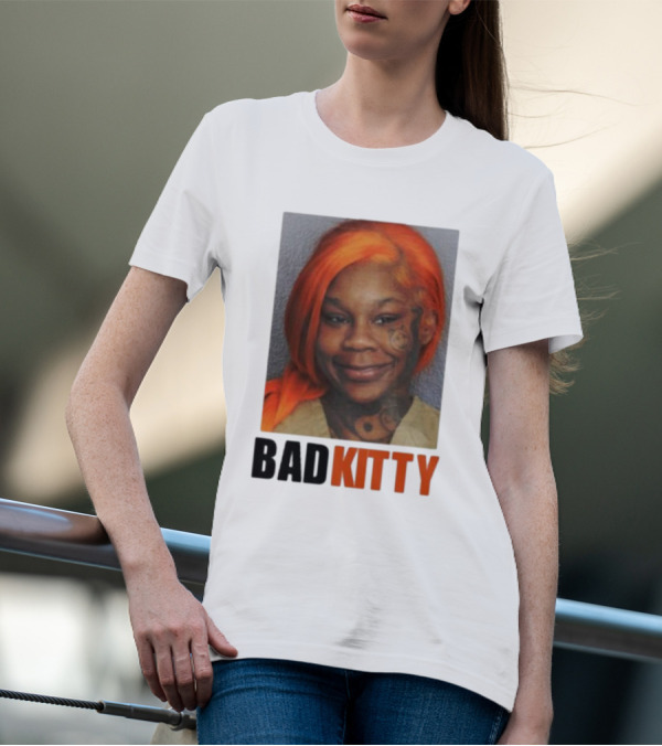 Bad Kitty Sukihana Mugshot T-Shirt