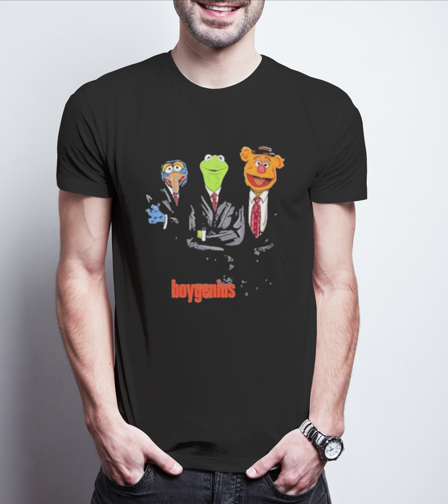 Boygenius Muppet Characters In Suits T-Shirt