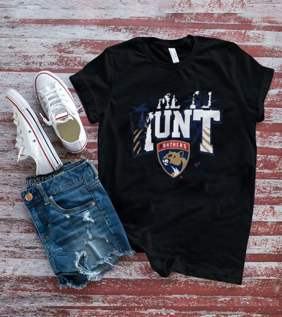 Time To Hunt Florida Panthers 1993 Fanatics Branded T-Shirt