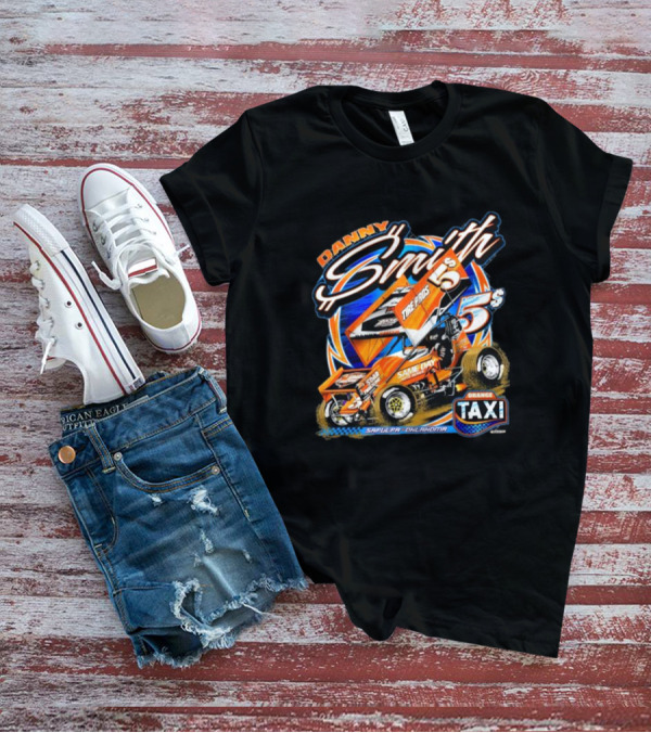 Danny Smith Tire Pros Same Day Sapulpa Oklahoma Orange Taxi Racing 5 T-Shirt