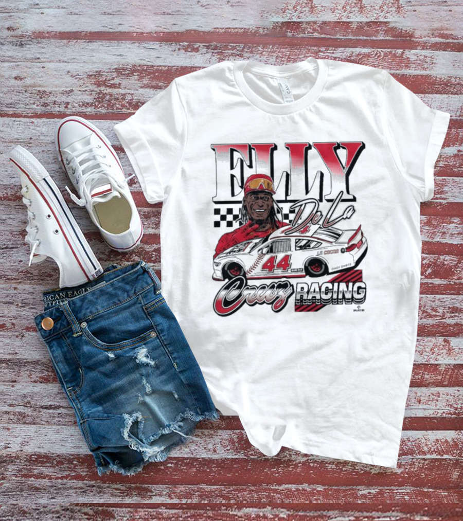 Elly De La Cruz Racing Car 44 Racing T-Shirt