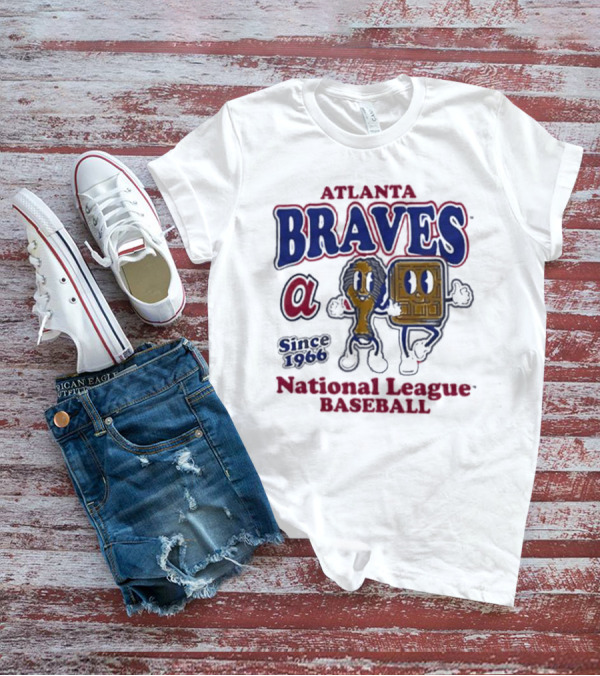Atlanta Braves Cooperstown Collection Since 1966 National League Baseball T-Shirt