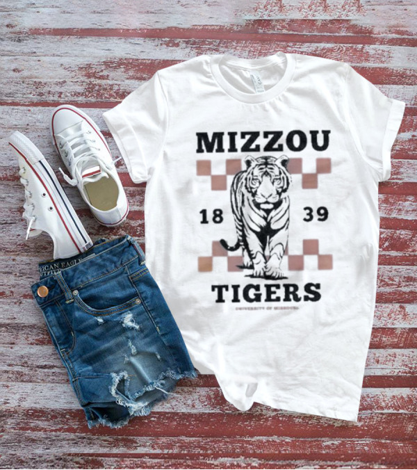 Mizzou Tigers Walking Tiger 1839 University Of Missouri T-Shirt