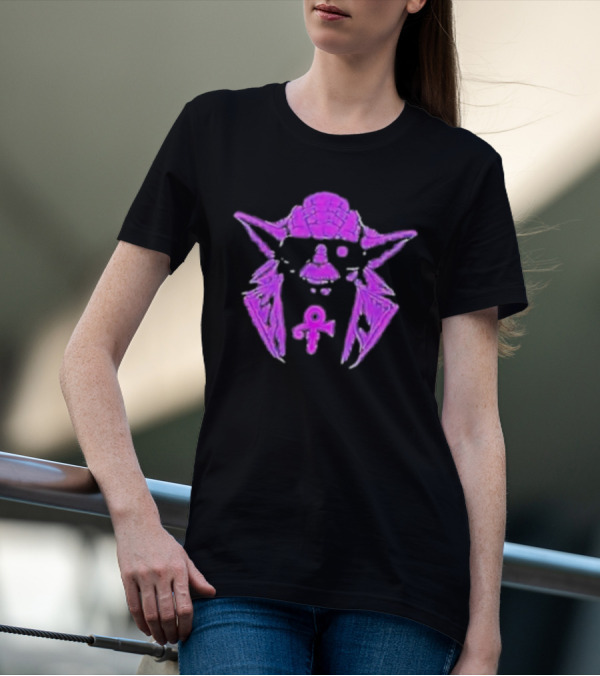 Yoda Purple Symbol Fusion T-Shirt