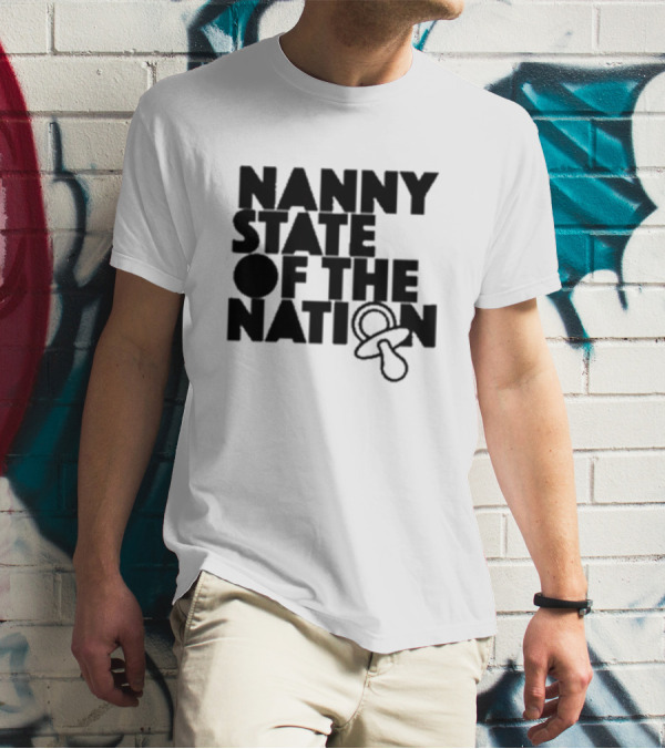 Nanny State Of The Nation Pacifier T-Shirt