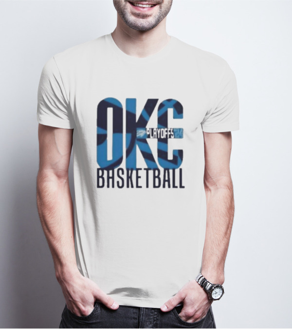 OKC Basketball Playoff 24 T-Shirt