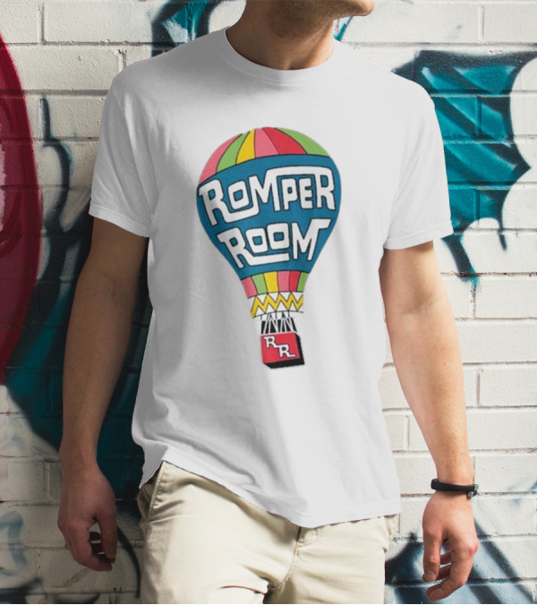 Romper Room Retrontario Hot Air Balloon Retro T-Shirt