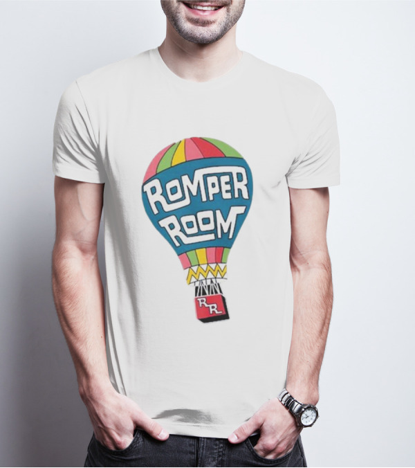 Romper Room Retrontario Hot Air Balloon Retro T-Shirt