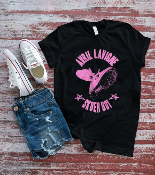AVRIL LAVIGNE SK8ER BOI ETNIES STAR T-Shirt