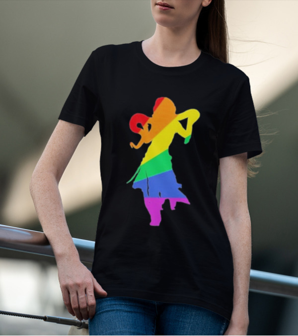 Abeardedhero Just Listen Rainbow T-Shirt