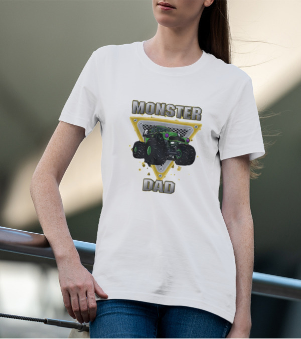 Monster Dad Monster Truck T-Shirt