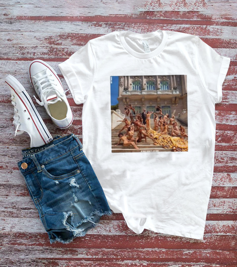 Sofi Tukker Bread Album Cover Art Dripping In Bread On Grand Staircase T-Shirt