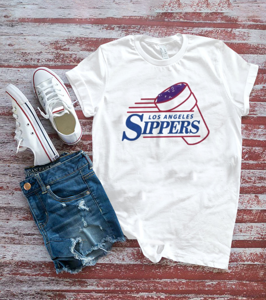 Los Angeles Sippers Drink Cup T-Shirt